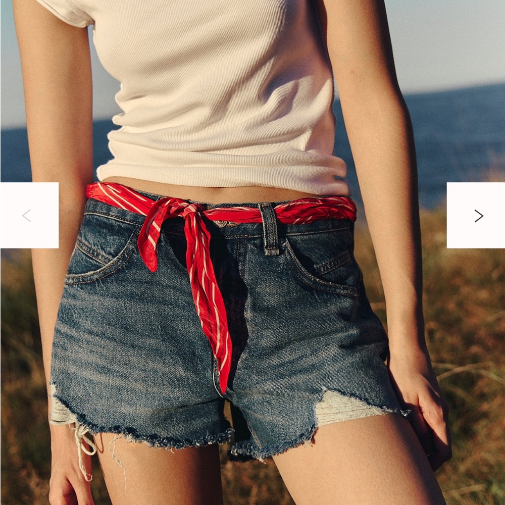 We The Free Denim Cutoff Shorts NWOT Never Worn